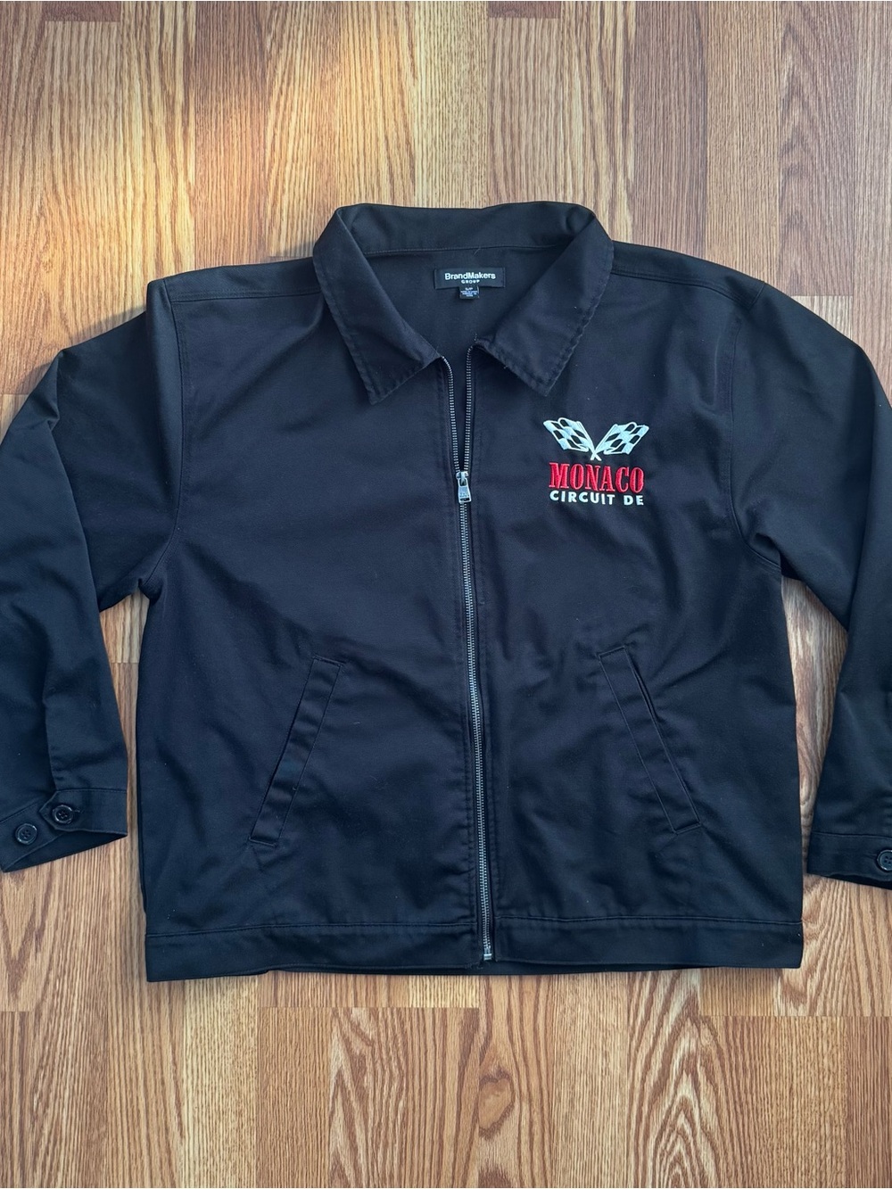 BrandMakers Circuit De Monaco Racing Mechanic Full Zip Jacket